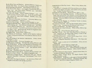 CHECKLIST OF THE PUBLISHED WRITINGS OF LAWRENCE CLARK POWELL