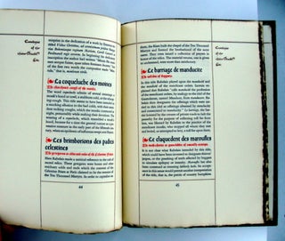 CATALOGUE OF THE CHOICE BOOKS FOUND BY PANTAGRUEL IN THE ABBEY OF SAINT VICTOR. DEVISED BY FRANCOIS RABELAIS. TRANSLATED AND ANN