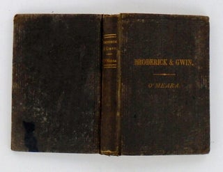 BRODERICK AND GWIN. THE MOST EXTRAORDINARY CONTEST FOR A SEAT IN THE SENATE OF THE UNITED STATES EVER KNOWN.; A Brief History of Early Politics in California. Sketches of Prominent Actors in the Scenes, and an Unbiased Account of the Fatal Duel between Broderick and Judge Terry, Together with the Death of Senator Broderick.