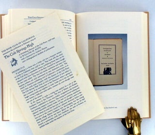 THE COLT SPRINGS HIGH; A Publishing Memoir of the Colt Press