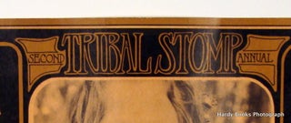 ORIGINAL POSTER: "SECOND ANNUAL TRIBAL STOMP" 1967