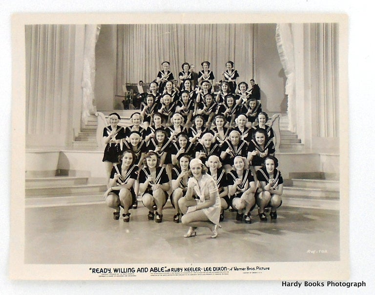 Item #2041 1937 / ”READY, WILLING AND ABLE” / ORIGINAL MOVIE PHOTOGRAPH. Ruby KEELER.