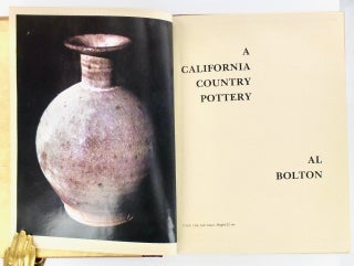 A CALIFORNIA COUNTRY POTTERY