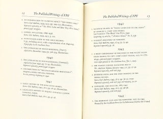 THE PUBLISHED WRITINGS OF FRANCIS PELOUBET FARQUHAR TOGETHER WITH AN INTRODUCTION TO FPF