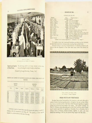 1912 BROCHURE: "CALIFORNIA RESOURCES AND POSSIBILITIES"; Twenty-Third Annual Report of the California Development Board for the Year 1912. Submitted as of March 1913