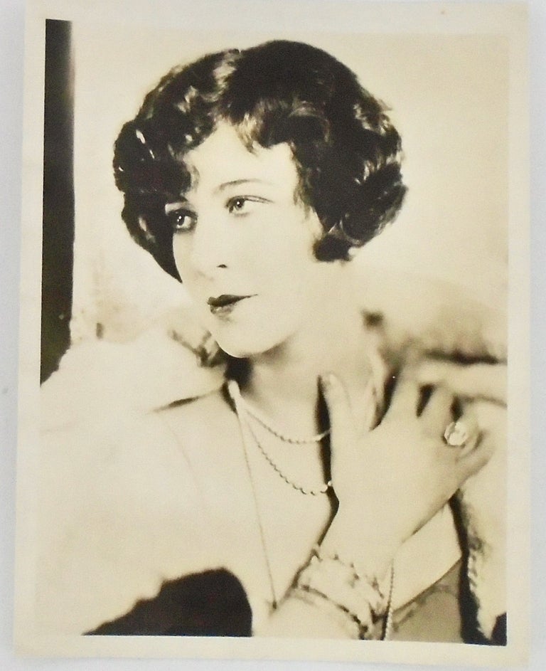 Item #2353 ORIGINAL RADIO STILL PHOTOGRAPH: FANNY BRICE 1928. Fanny BRICE.