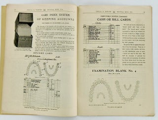 TRADE CATALOG: "CATALOG OF BOOKS / DENTAL AND MEDICAL / ALSO ACCOUNT AND APPOINTMENT BOOKS STATIONARY, DIAGRAMS, ETC." 1905