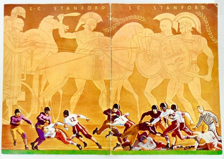 Item #2479 1932 ORIGINAL FOOTBALL PROGRAM: USC VS. STANFORD. Anonymous.