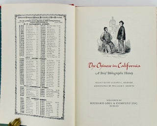 THE CHINESE IN CALIFORNIA. A BRIEF BIBLIOGRAPHIC HISTORY