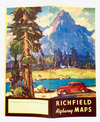 Item #2584 ORIGINAL 1940 RICHFIELD HIGHWAY MAPS. WESTERN UNITED STATES. Anonymous
