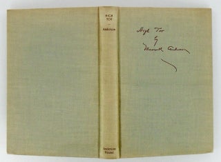 HIGH TOR. A PLAY IN THREE ACTS (SIGNED)