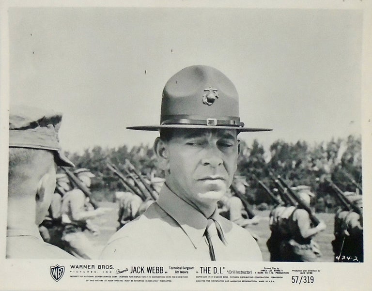 Item #2684 "THE D. I." (USMC) LOT OF ELEVEN (11) ORIGINAL STILL MOVIE PHOTOGRAPHS. 1957. Jack WEBB, Star.