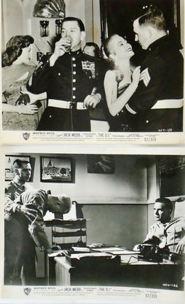 "THE D. I." (USMC) LOT OF ELEVEN (11) ORIGINAL STILL MOVIE PHOTOGRAPHS. 1957