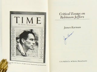 CRITICAL ESSAYS ON ROBINSON JEFFERS (SIGNED)