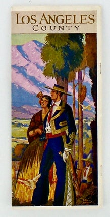 LOS ANGELES COUNTY PROMOTIONAL BOOKLET. CIRCA 1935. ARTIST: ARTHUR BEAUMONT