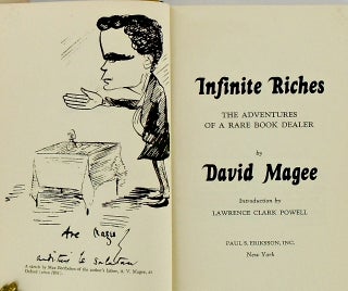 INFINITE RICHES. THE ADVENTURES OF A RARE BOOK DEALER