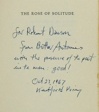 THE ROSE OF SOLITUDE (SIGNED)