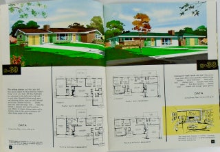 "HOME STYLE TRENDS" 1958 (MID-CENTURY MODERN HOME PLANS)