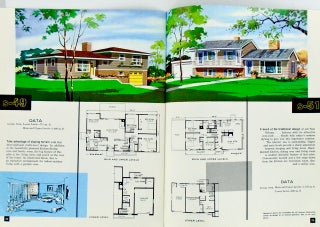 "HOME STYLE TRENDS" 1958 (MID-CENTURY MODERN HOME PLANS)