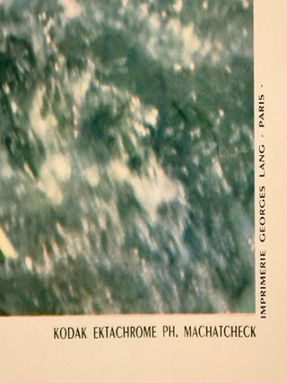 ORIGINAL POSTER: "FRANCE / TROUT FISHING IN THE ALPS" LINEN-BACKED