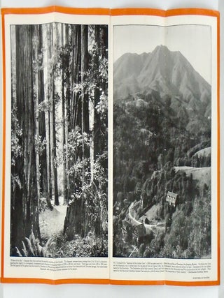 1923 BROCHURE: "MT. TAMALPAIS & MUIR WOODS RY" / MAP