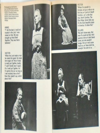 1961 ORIGINAL SIGNED PROGRAM "FOXFIRE"/ HUME CRONIN & JESSICA TANDY/ GUTHRIE THEATER