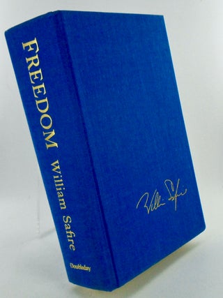 FREEDOM. A NOVEL OF ABRAHAM LINCOLN AND THE CIVIL WAR. / CUSTER CARROLL'S COPY / SIGNED