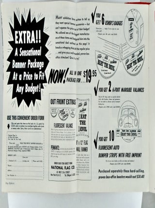 "BEAT THE DEVIL" / ORIGINAL PRESSBOOK/ JOHN HUSTON / 1953