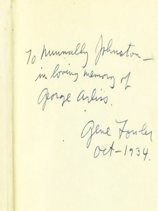 FATHER GOOSE. THE STORY OF MACK SENNETT / SIGNED / 1ST EDITION / DJ