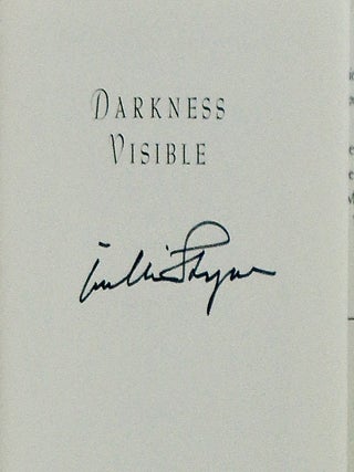 VISIBLE DARKNESS / SIGNED