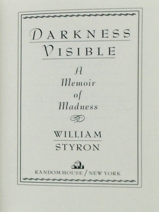 VISIBLE DARKNESS / SIGNED