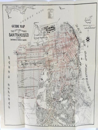 THE CHAMBER OF COMMERCE HANDBOOK FOR SAN FRANCISCO / 1914 /MAP