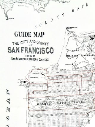 THE CHAMBER OF COMMERCE HANDBOOK FOR SAN FRANCISCO / 1914 /MAP