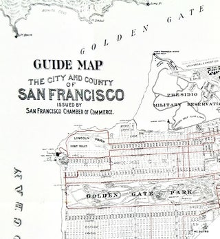 THE CHAMBER OF COMMERCE HANDBOOK FOR SAN FRANCISCO / 1914 /MAP