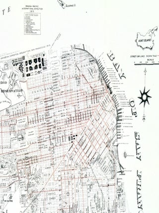 THE CHAMBER OF COMMERCE HANDBOOK FOR SAN FRANCISCO / 1914 /MAP