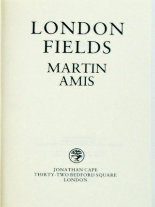 LONDON FIELDS / SIGNED / LIMITED EDITION / SLIPCASE