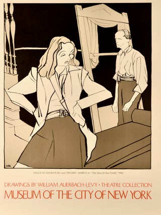 1977 / ORIGINAL POSTER / "SKIN OF OUR TEETH" / NEW YORK CITY MUSEUM / WAL