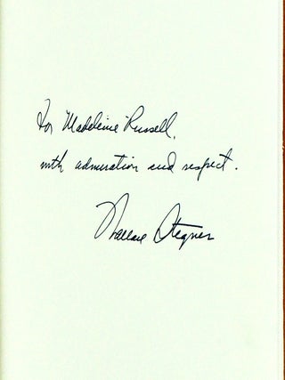 CROSSING TO SAFETY (SIGNED)