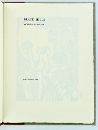 BLACK HILLS (SIGNED)