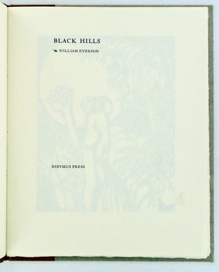 BLACK HILLS (SIGNED)