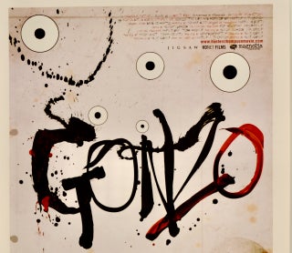 ORIGINAL POSTER/ "GONZO" / LINEN-BACKED / RALPH STEADMAN / 2008