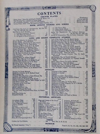 CHUMS ANNUAL 1936-7