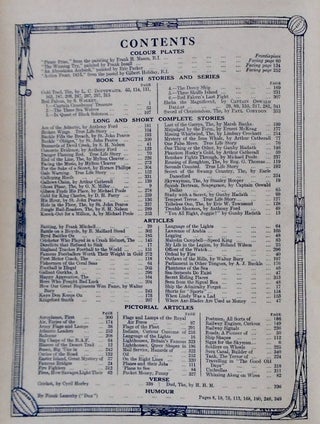 CHUMS ANNUAL 1936-7